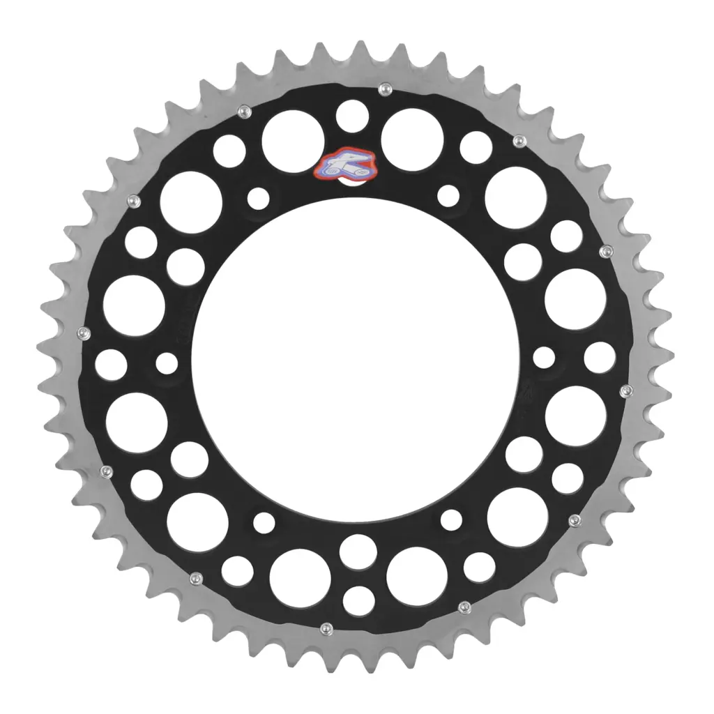 Renthal Sprocket Twinring Black 49T Bi-Metal Grooved Packed