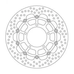 MOTO MASTER FRONT FLOATING DISC SUZUKI GSXR600 GSXR750 06-07 GSXR1000 05-08 VZR1800 06-17
