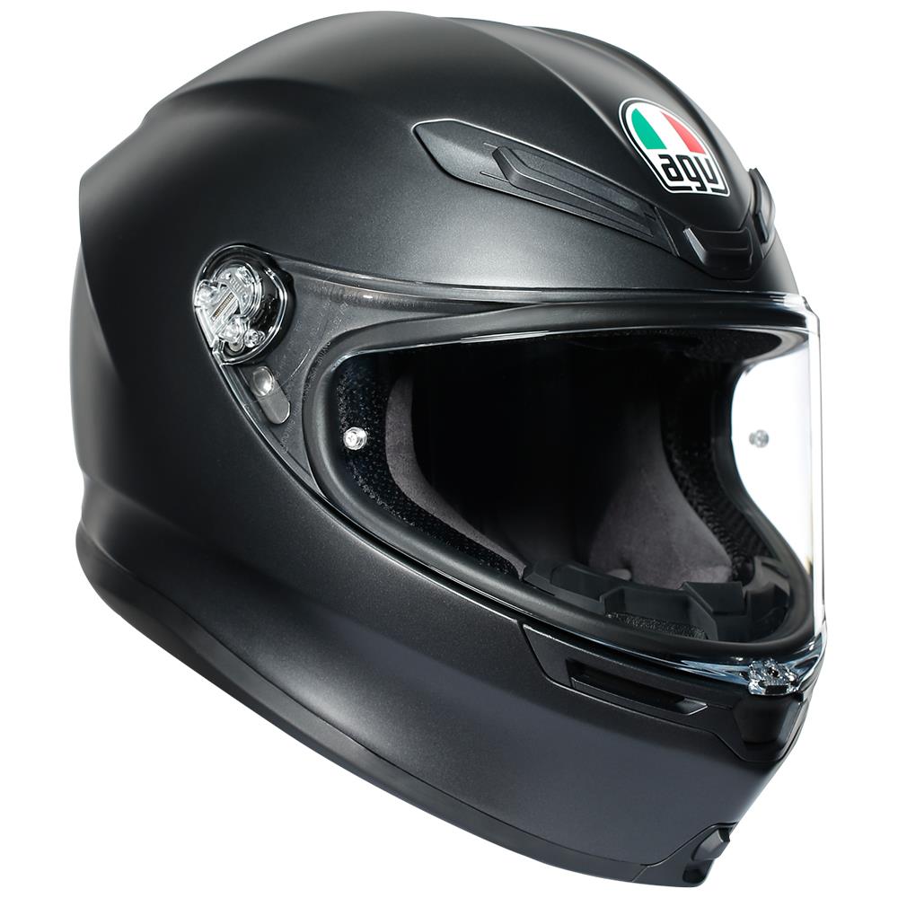 Road Helmet AGV K-6 Matt Black - Image 1