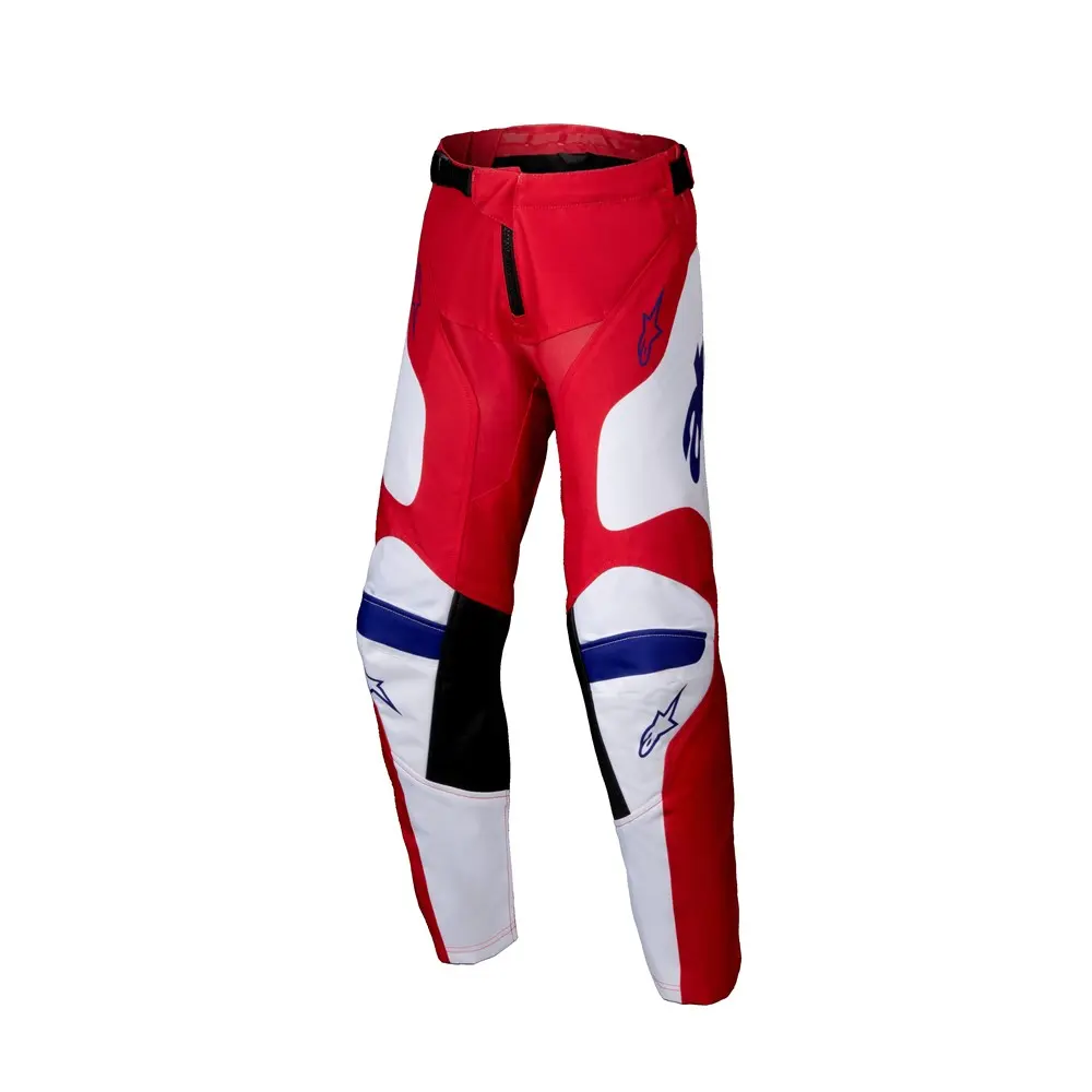 Alpinestars Youth Racer Veil Motocross Pants Bright Red/White