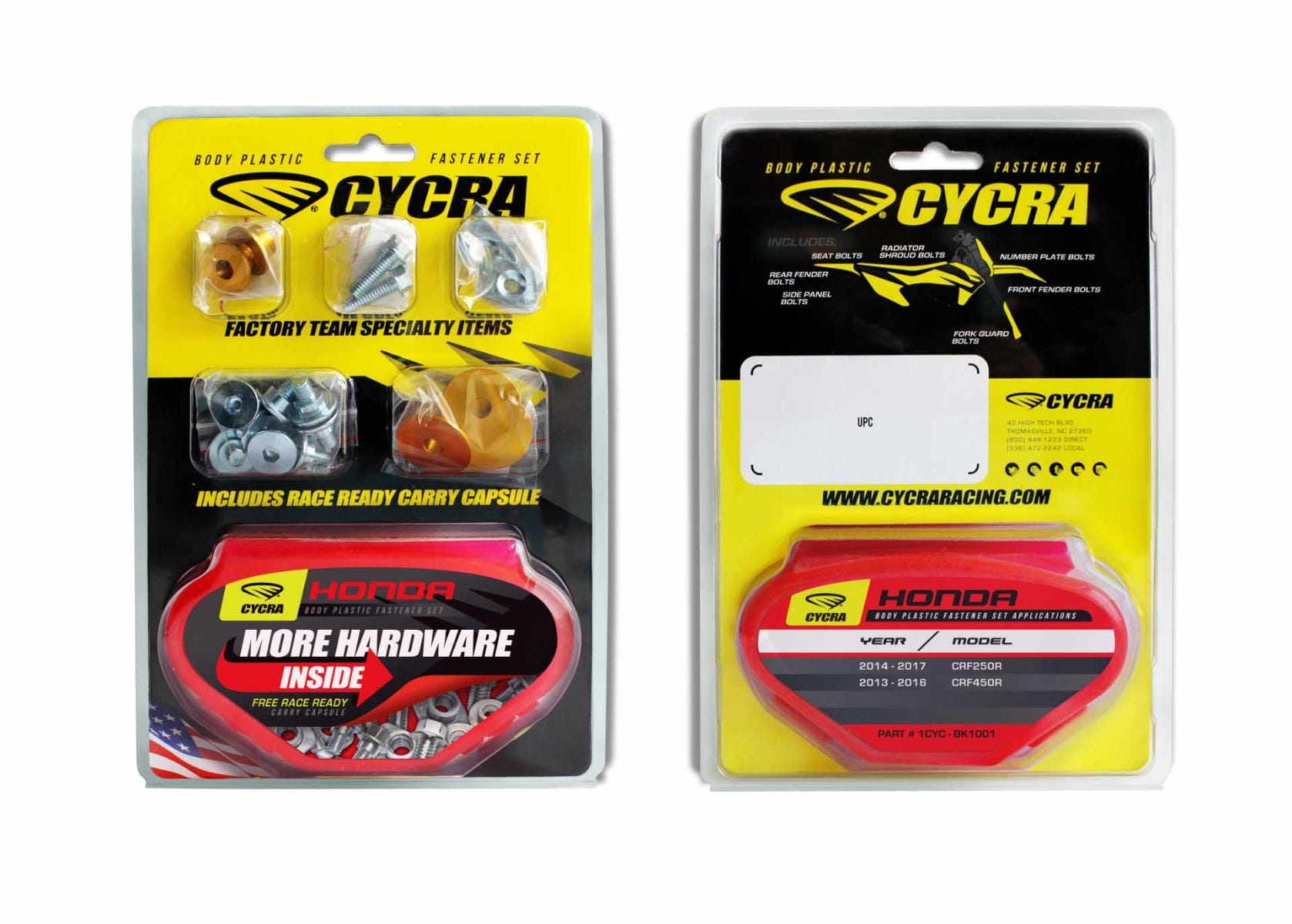 CYCRA bolt kit Honda 13-15 CRF450R 14-15 CRF250R - Image 4
