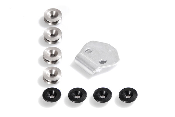 SW MOTECH STEEL RACK ADAPTER FOR TRAX TO ATTACH A TRAX  TOPCASE TO A SW MOTECH STEELRACK - Image 1