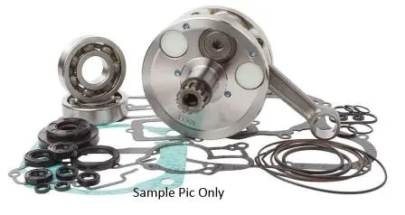 BOTTOM END KIT HOTRODS W/ CRANKSHAFT GASKET SET MAIN BEARINGS AND OIL SEAL SET HONDA CR125R 2003
