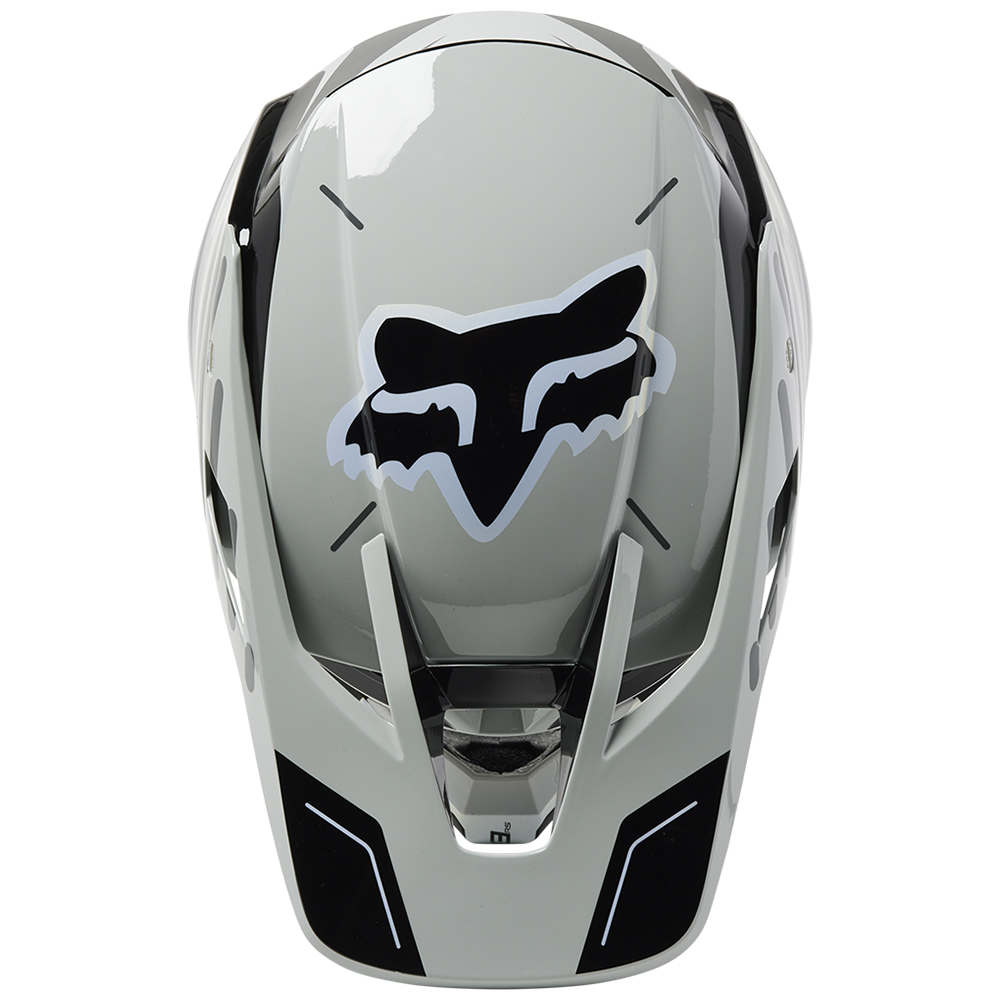 Fox V3 RS Ryaktr MIPS ECE Motocross Helmet Steel Grey - Image 4