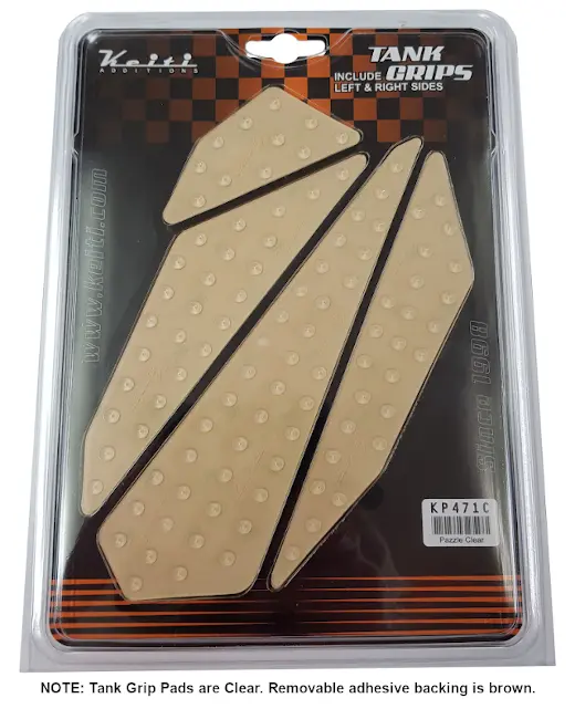 KEITI TANK GRIPS KAWASAKI ZX-6R/ZX-6 KKP473K [BLACK] NS