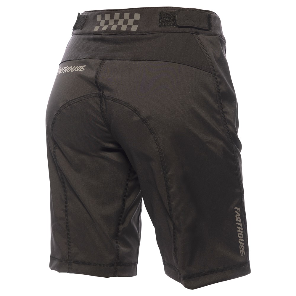 Fasthouse Crossline Shorts Ladies Black - Image 2