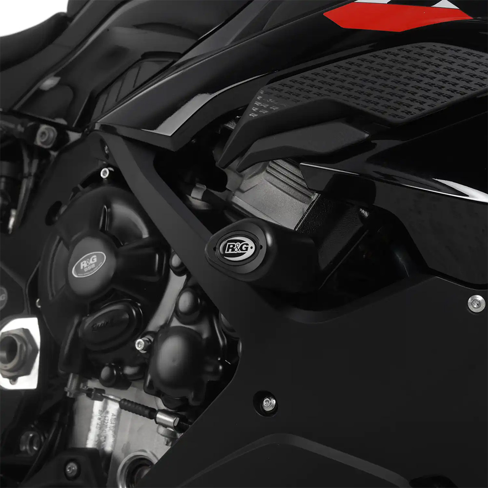 Crash Protectors - Aero Style for BMW S1000RR '23- (ASYMMETRICAL Road/Race Drill Kit) - Image 1