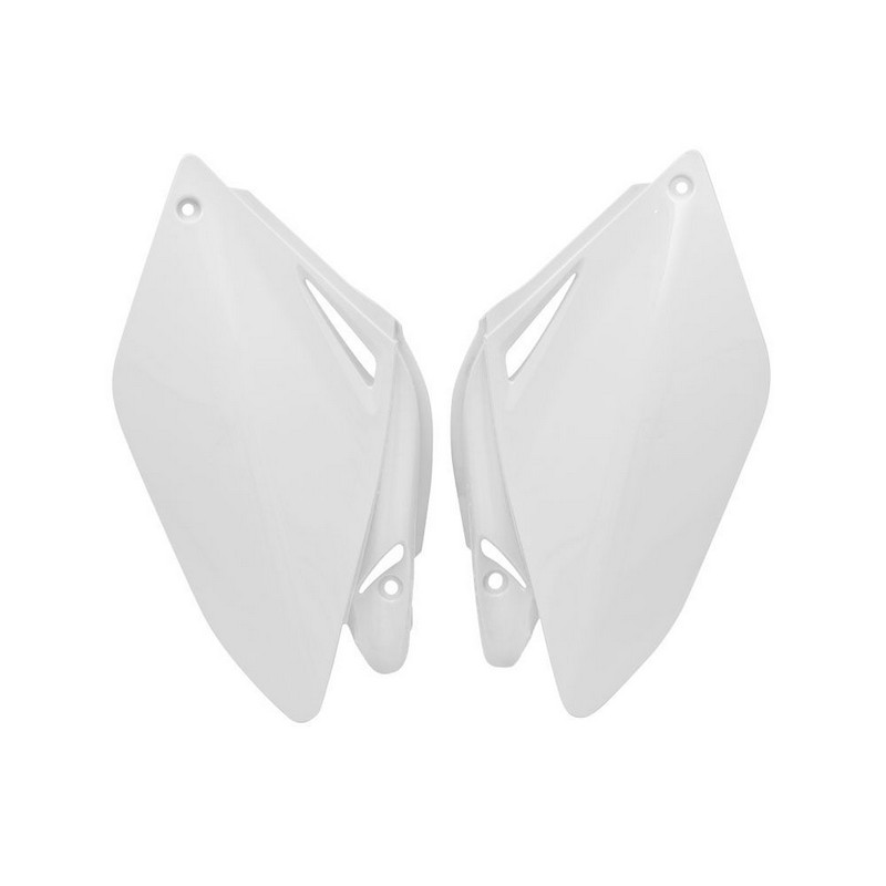 SIDEPANELS RTECH HONDA CRF250R 06-09 WHITE - Image 1