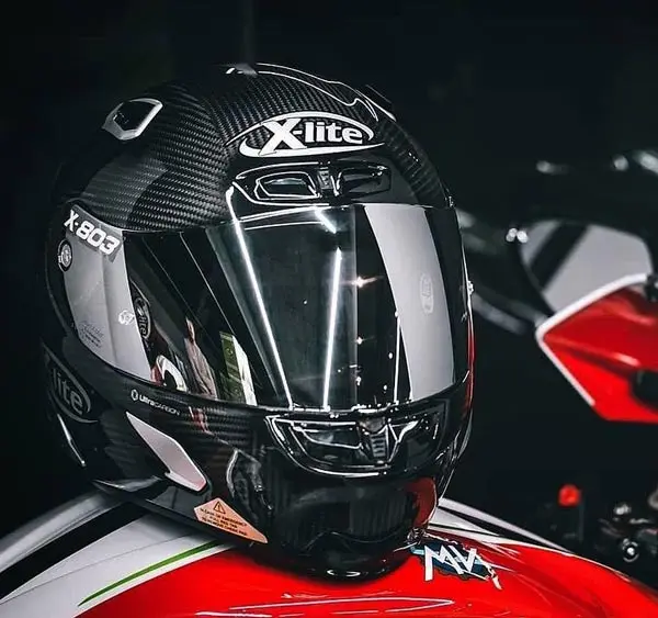 HELMET X803RS ULTRA CARBON SILVER EDITION SMALL