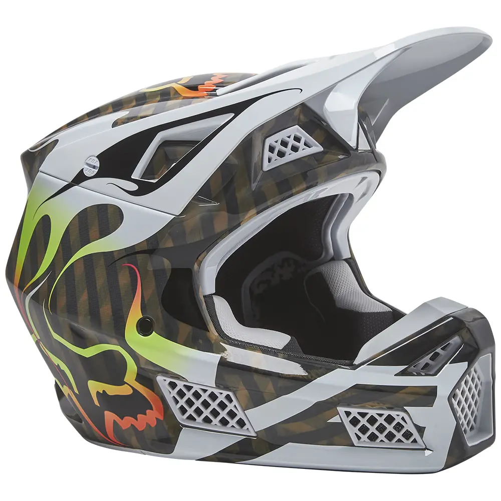 Motocross Helmet Fox V3 RS Fahren Multi