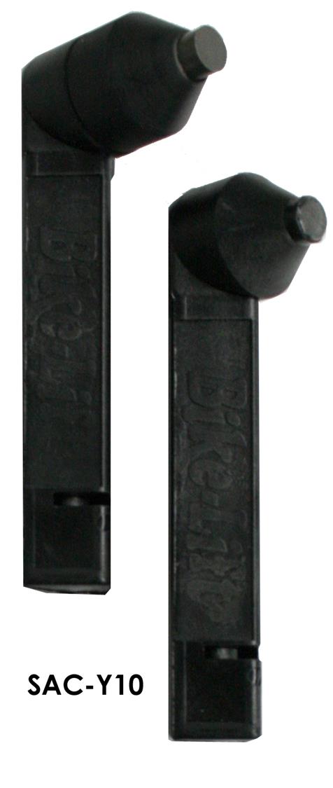 FRONT ADJUSTABLE STAND BLUE WITH SAC10 UNDERFORK ADAPTORS - Image 4