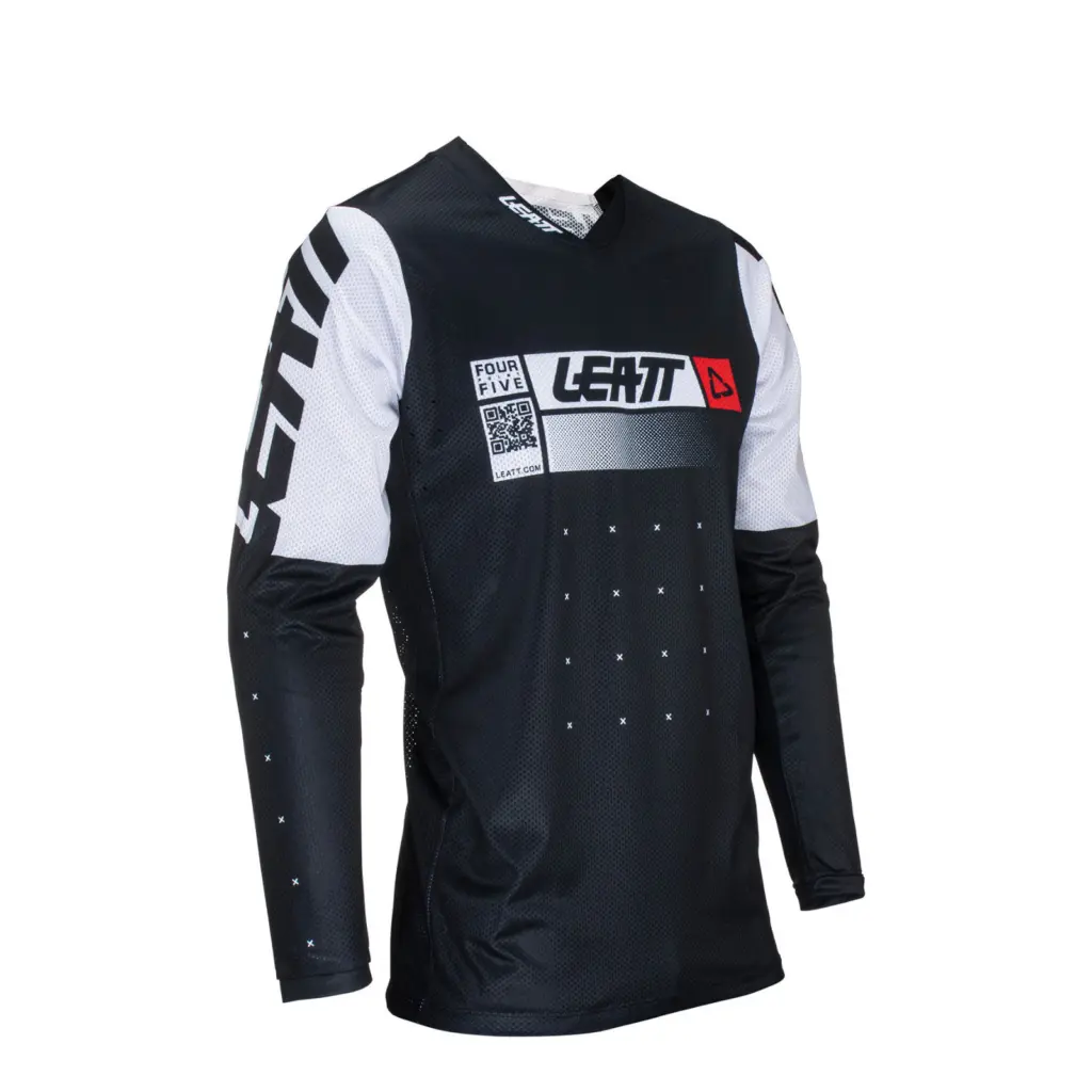 Leatt Moto 4.5 Lite Motocross Jersey Black