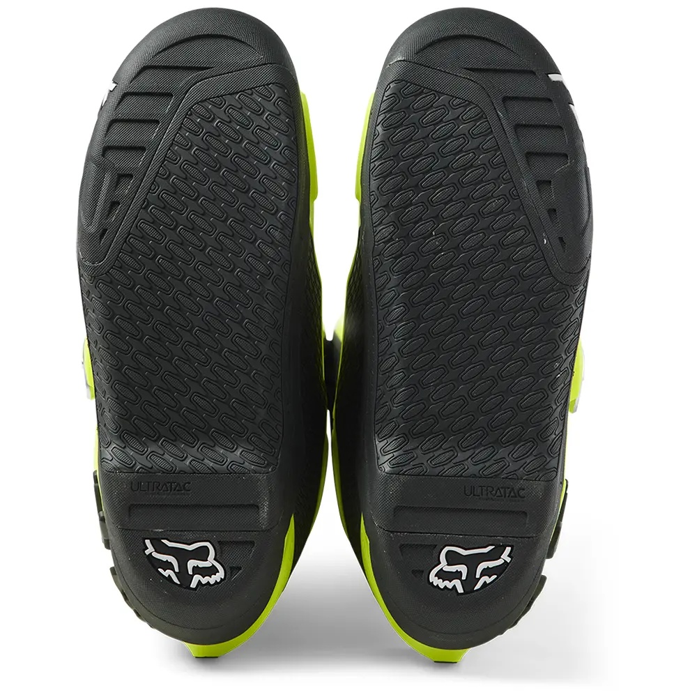 Fox Instinct Motocross Boots Flo Yellow