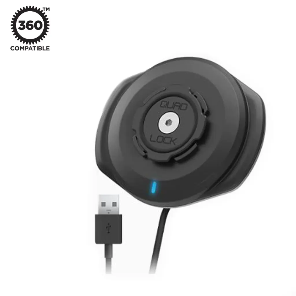 Quad Lock Weatherproof USB Wireless Charging Head V3