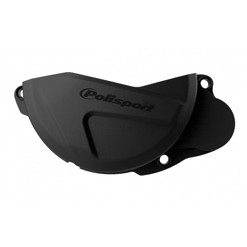 CLUTCH COVER PROTECTOR HON CRF450R 10-16 BLK - Image 1