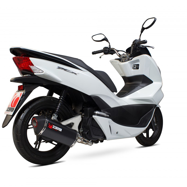 Honda PCX 125 14-16 Serket Full System Blk Ceramic - Image 1