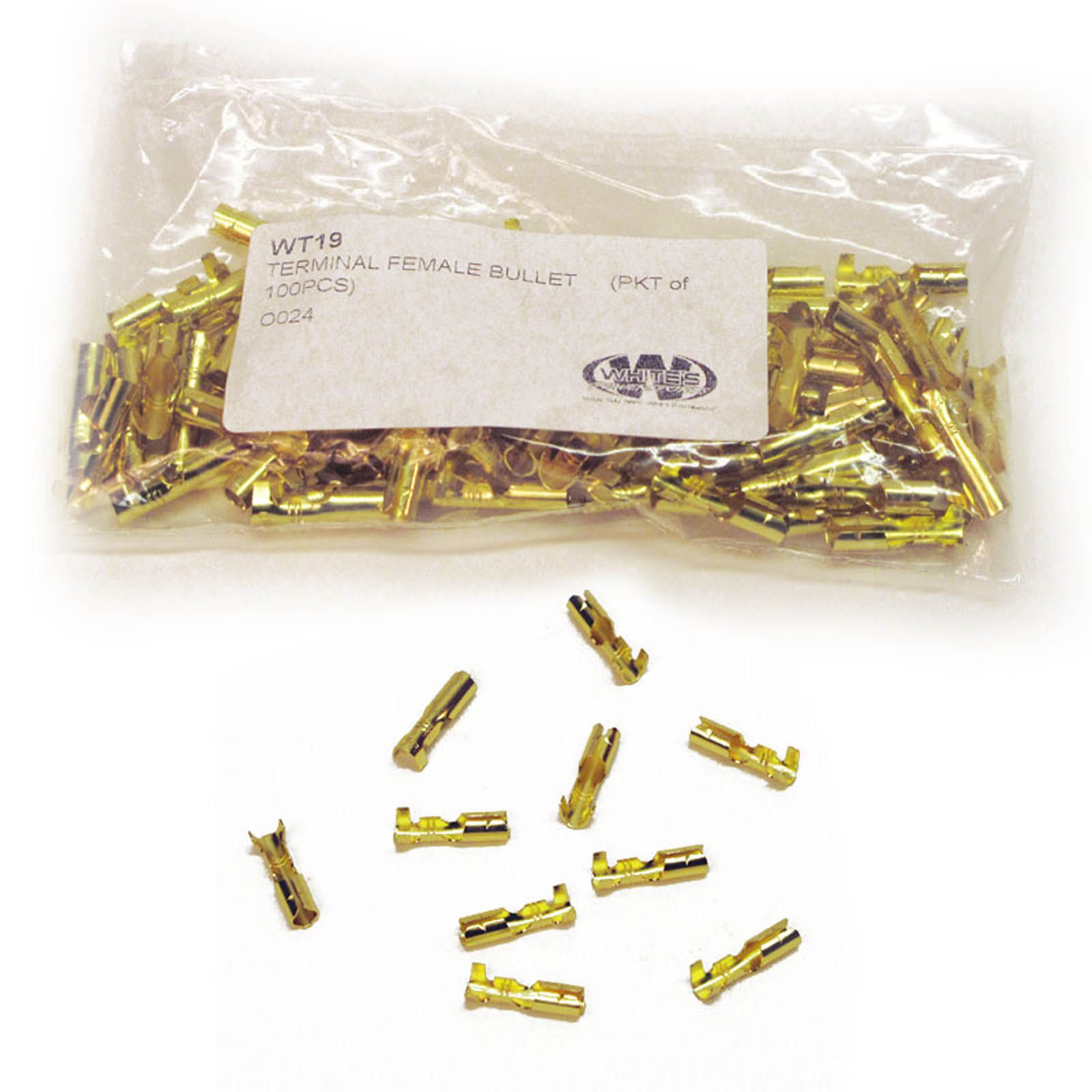 TERMINAL FEMALE BULLET (PKT of 100PCS) - Image 1