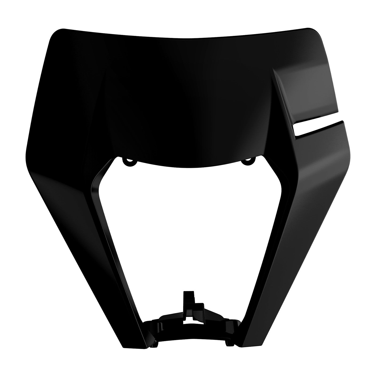 POLISPORT HEADLIGHT MASK KTM EXC/EXC-F/XC-W/XCF-W BLK 17-19 - Image 1
