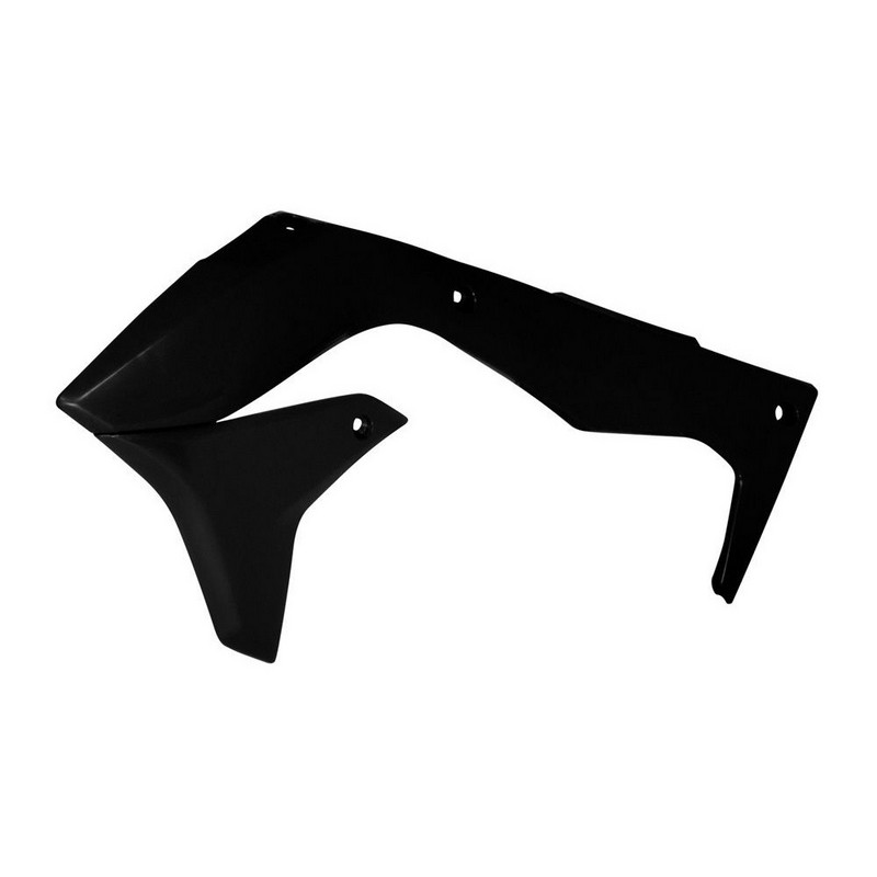 RADIATOR SHROUDS RTECH KX450F 16-18 BLACK - Image 1