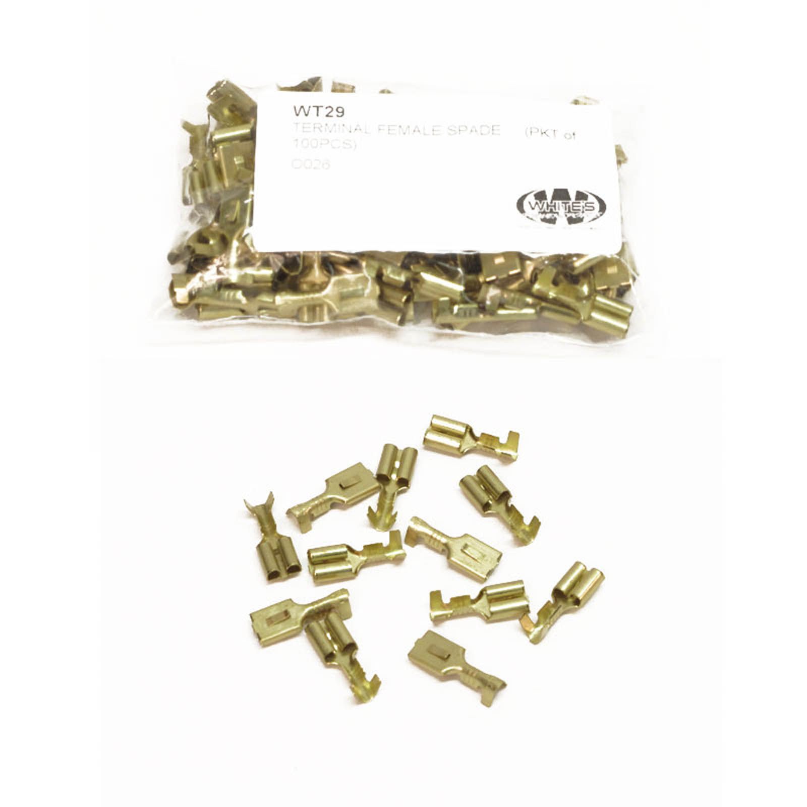 TERMINAL FEMALE SPADE (PKT of 100PCS) - Image 1