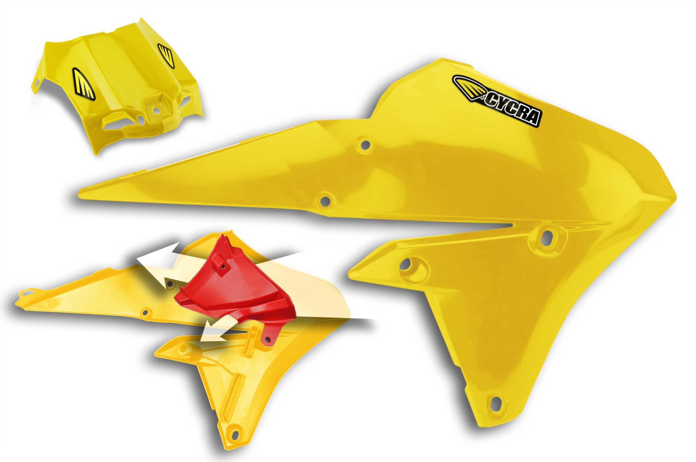 PFLOW SHROUD YZF 250 450 14-YE - Image 1