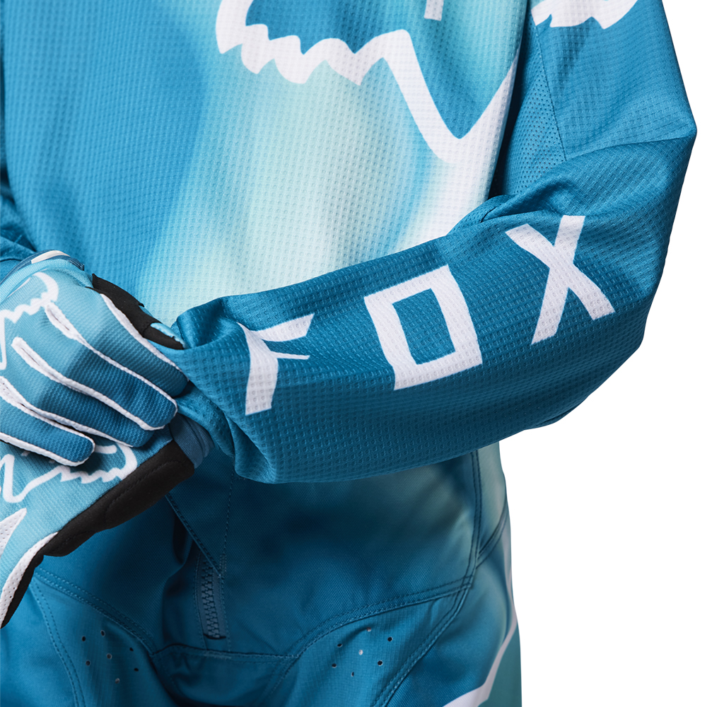 Fox 180 Toxsyk Motocross Jerest Girls Youth Maui Blue - Image 4
