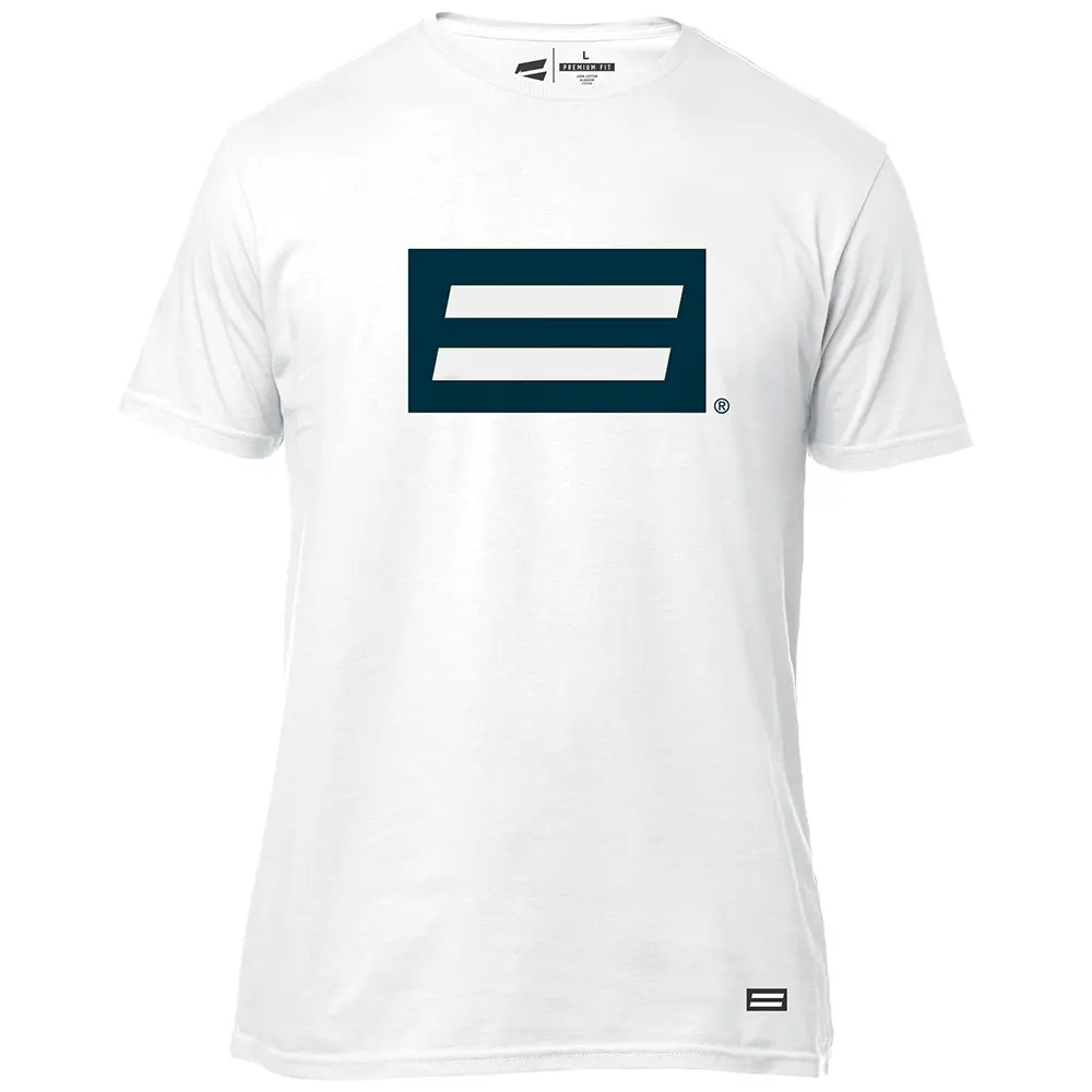 Shift Archival Tee White/Navy