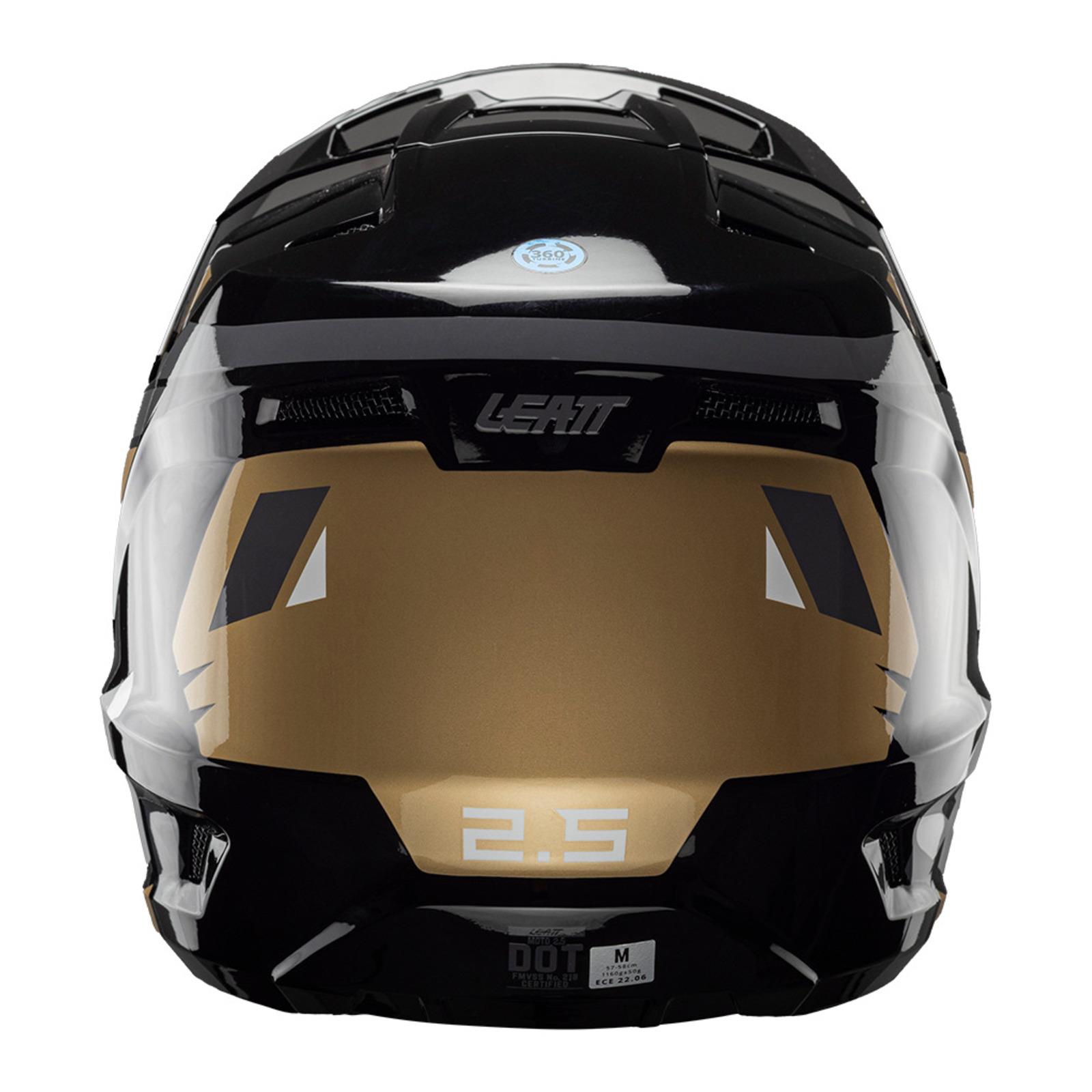 Leatt 2.5 Motocross Helmet - Black - Image 6