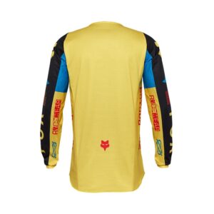 Fox 180 Race Spec Motocross Jersey Pale Yellow - Image 2