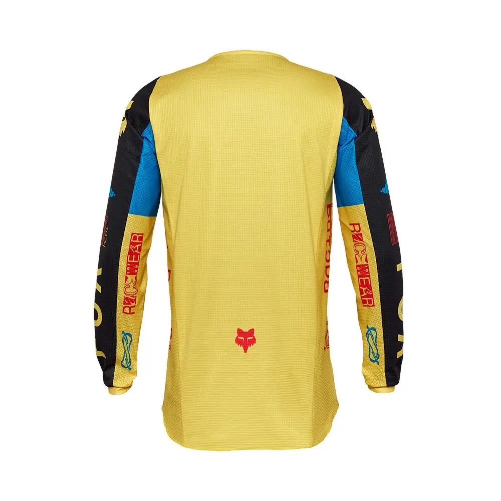 Fox 180 Race Spec Motocross Jersey Pale Yellow