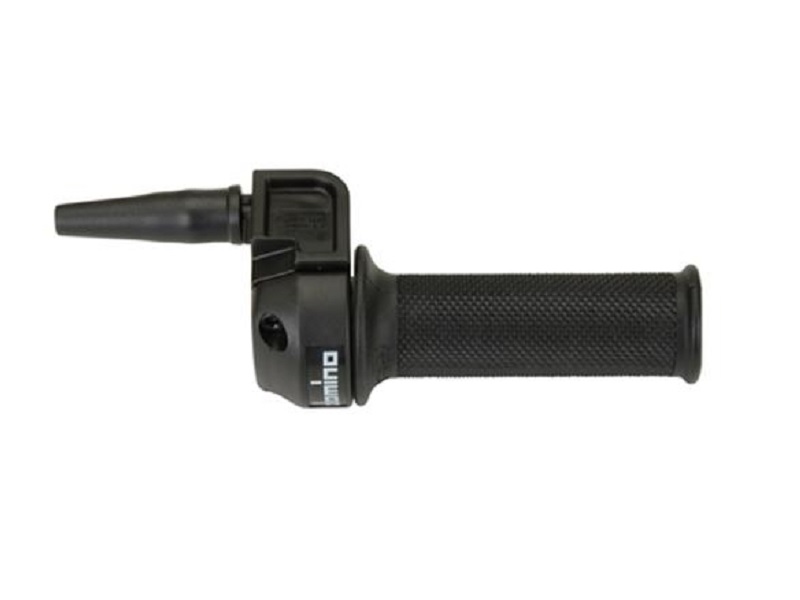 MINICROSS THROTTLE/GRIPS ALU 90D. ONE CABLE 3.6D./mm 74mm MAX. - Image 1