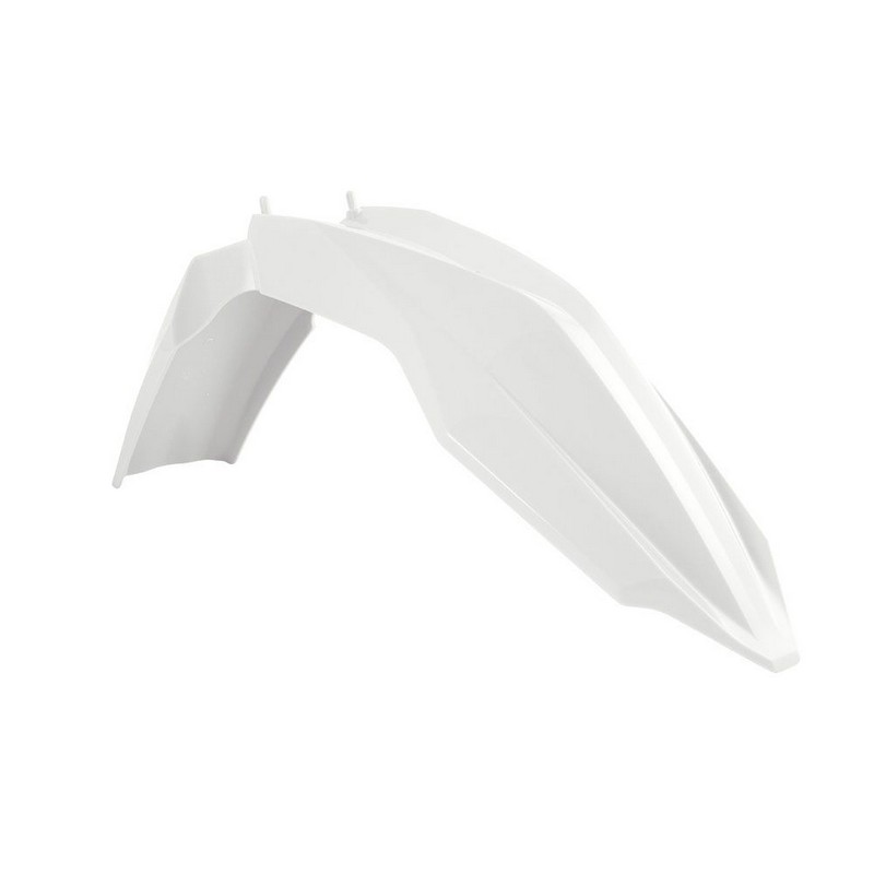 RTECH FRONT FENDER RTECH HUSQVARNA FE250 FE350 FE450 FE501  TE125 TE250 TE300 2014 WHITE - Image 1