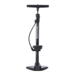OXFORD TRACK PUMP ALLOY w/GAUGE  D/HEAD - Image 1