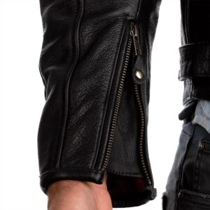 RST Matlock CE Leather Road Jacket Black - Image 3