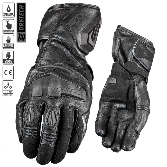 Five RFX4 EVO WP Road Gloves Black
