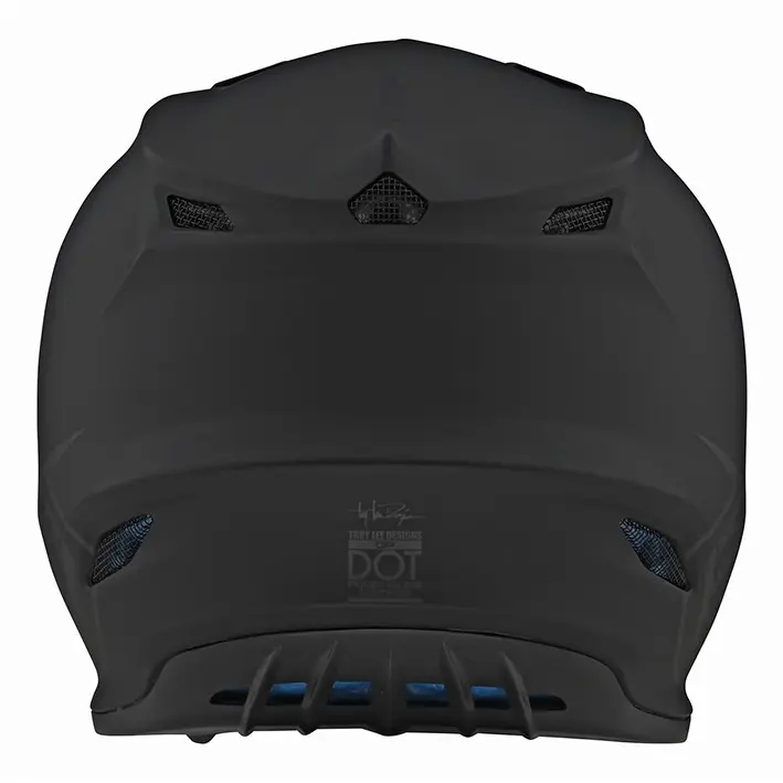 Motocross Helmet Troy Lee GP Mono Black