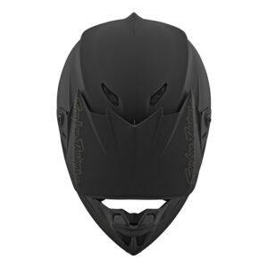 Motocross Helmet Troy Lee GP Mono Black - Image 3