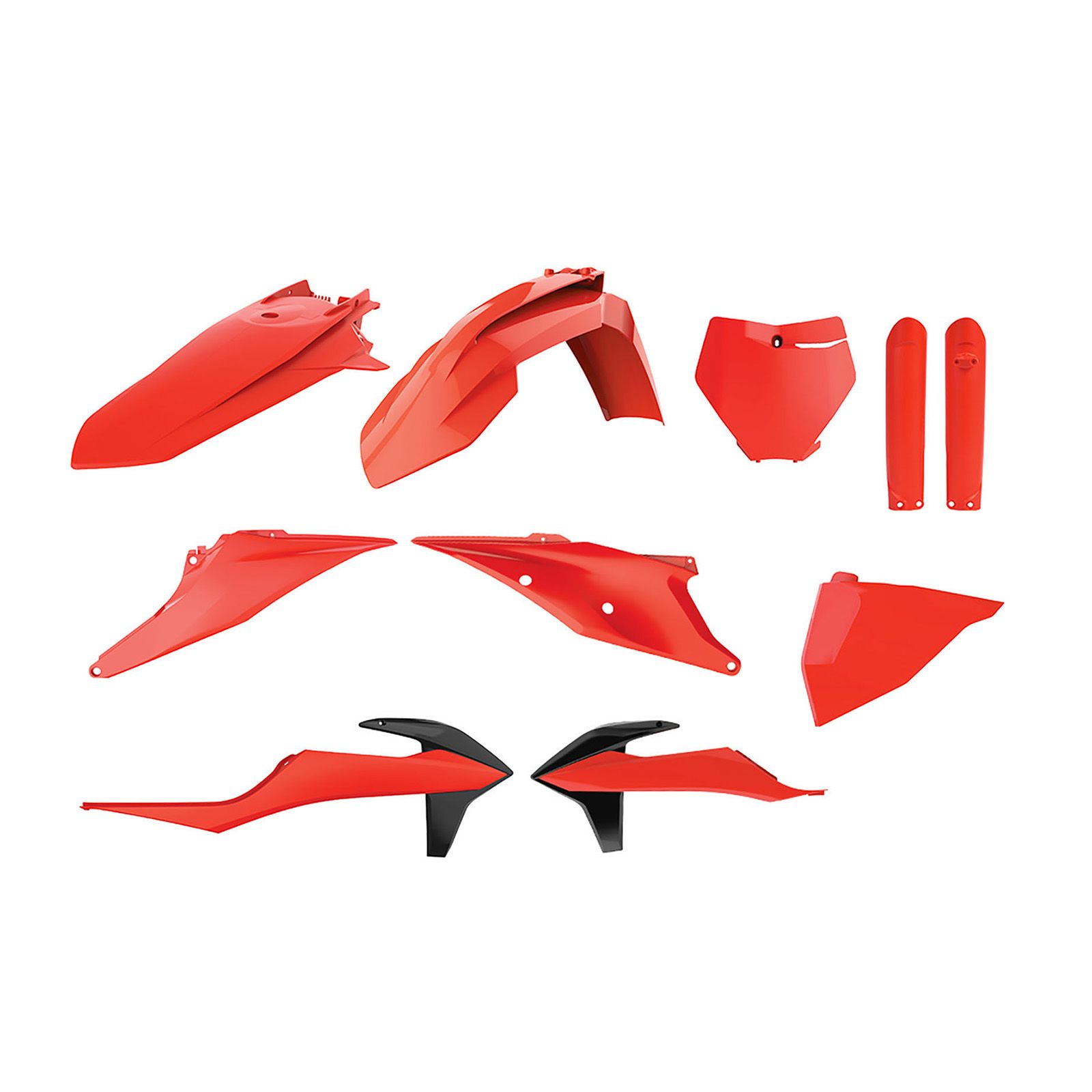POLISPORT MX KIT KTM SX/SX-F 19-21 ORANGE FLO - Image 1