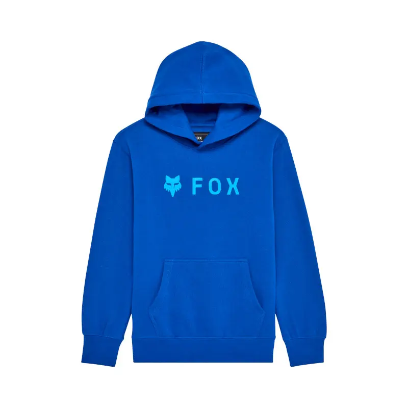 Fox Absolute Fleece Pullover Hoodie Youth Blue