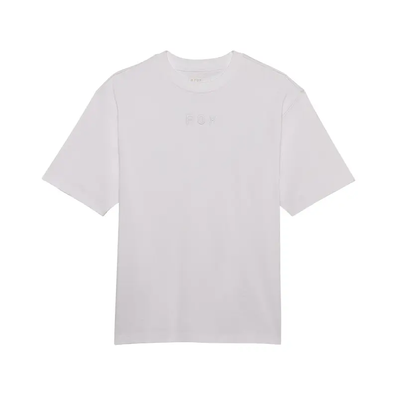 Fox Wordmark Oversized Tee White