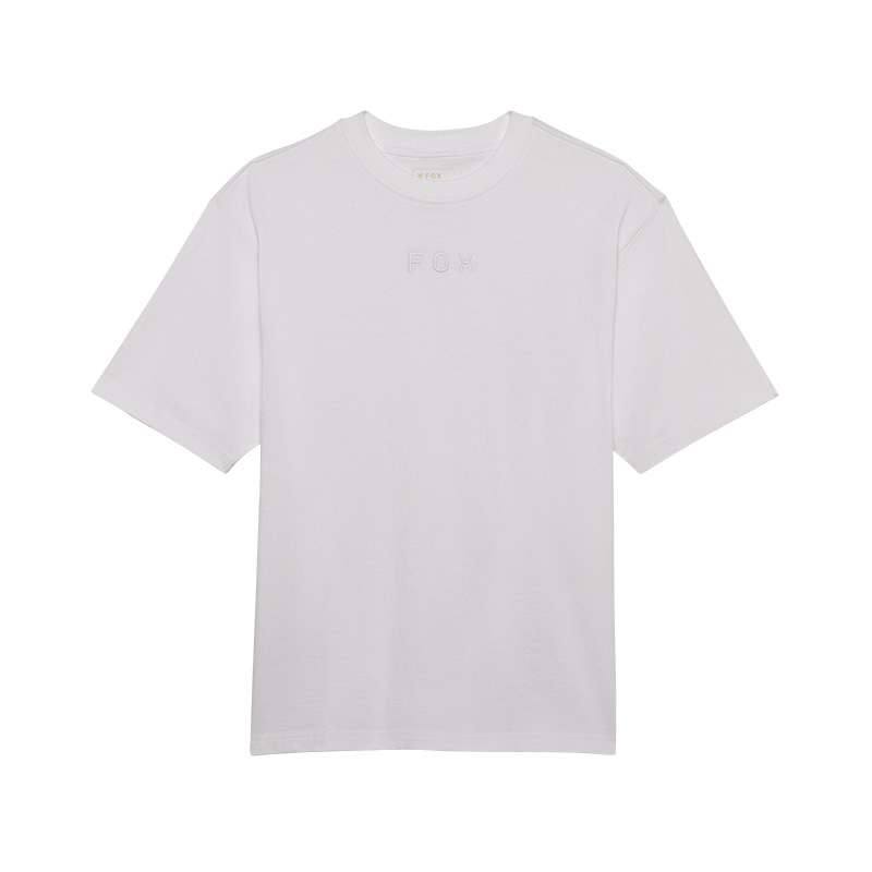 Fox Wordmark Oversized Tee White - Image 1