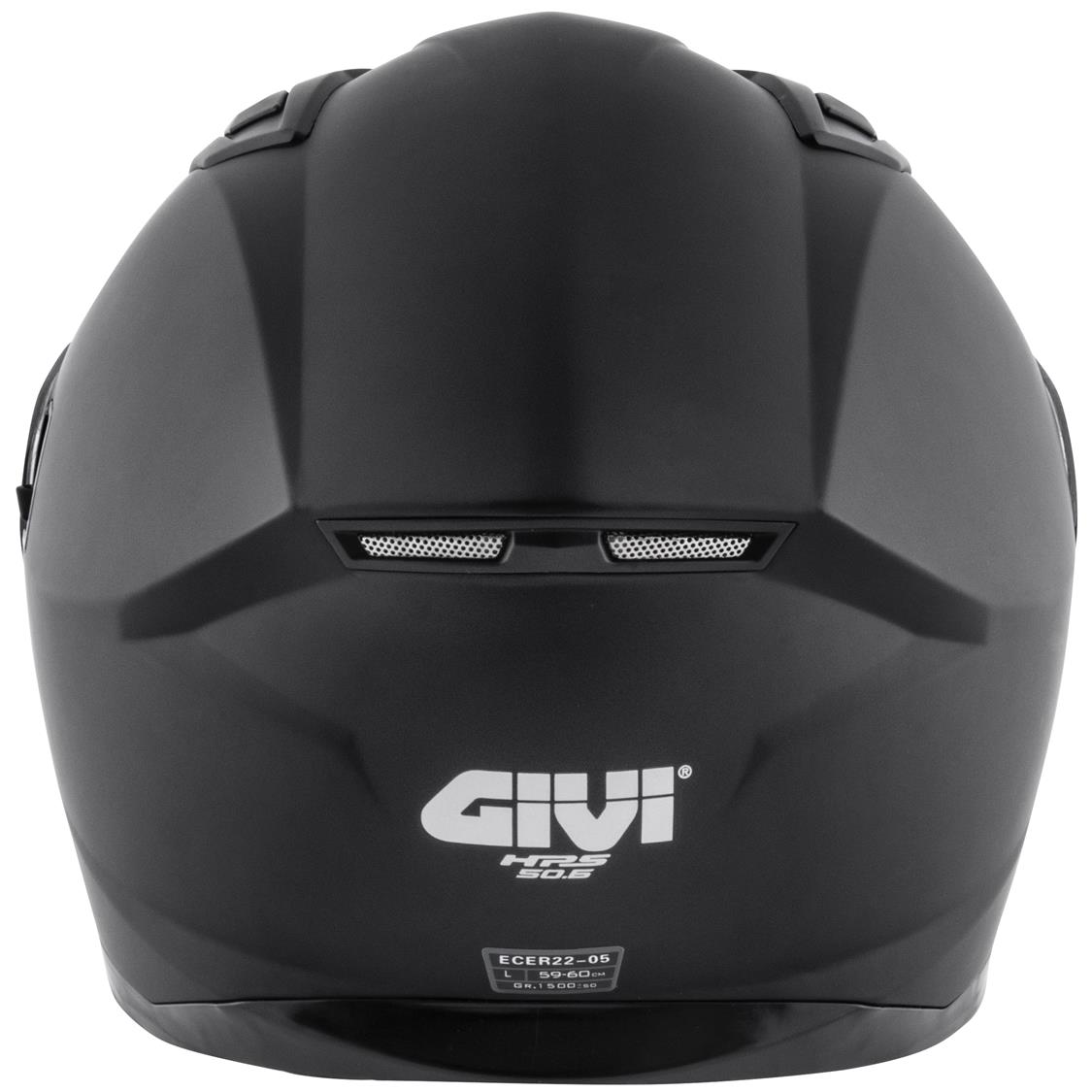 HELMET FULL FACE 50.6 STOCCARDA MATT BLACK 60/LARGE - Image 2