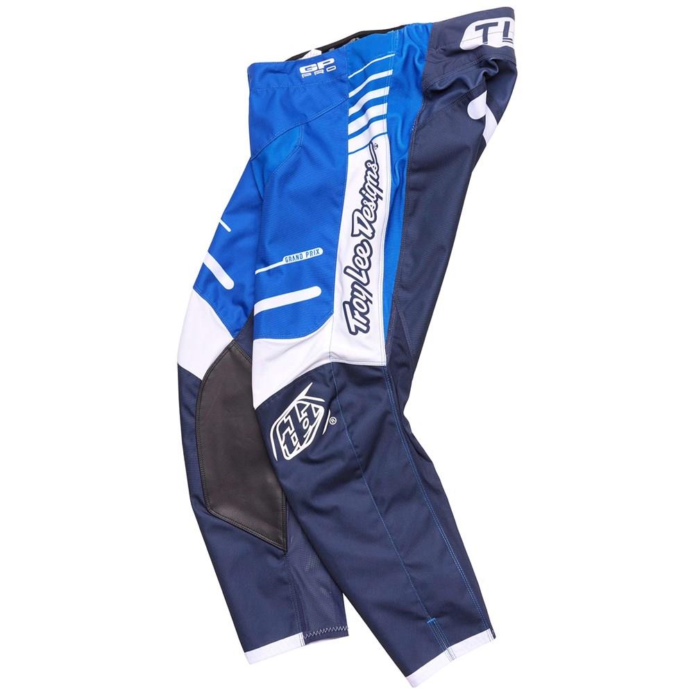 Troy Lee Designs GP Pro Blend Motocross Pants White/Bue - Image 1