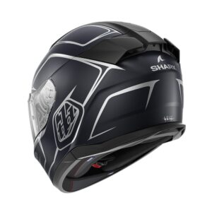 SHARK D-SKWAL 3  Drone Troy Lee Designs Road Helmet Blue/Silver - Image 2