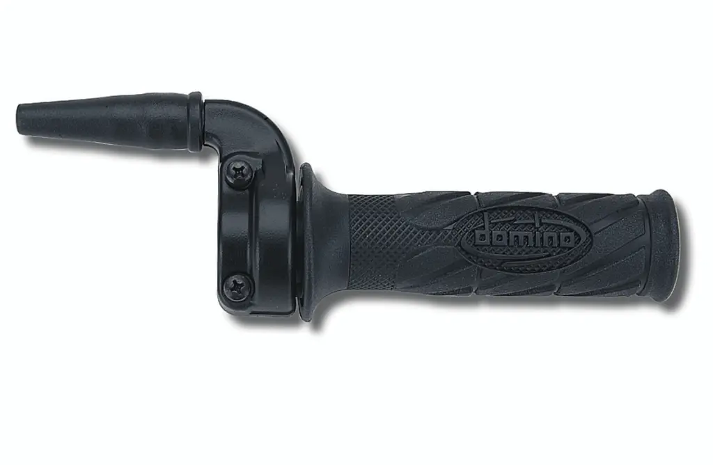 MOPED THROTTLE/GRIPS ALU ONE CABLE 90D. 4D./mm 46mm MAX.