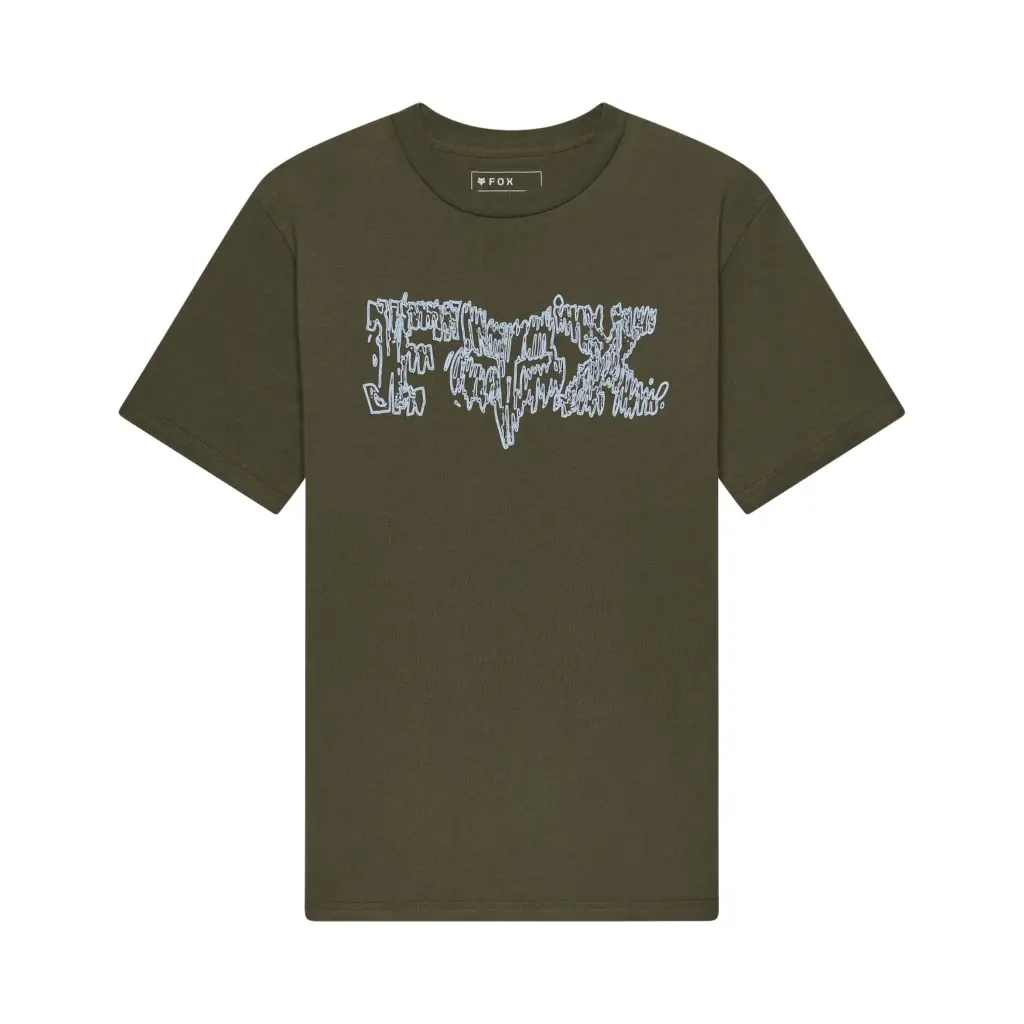 Fox Dustproof Tee Youth Dark Green