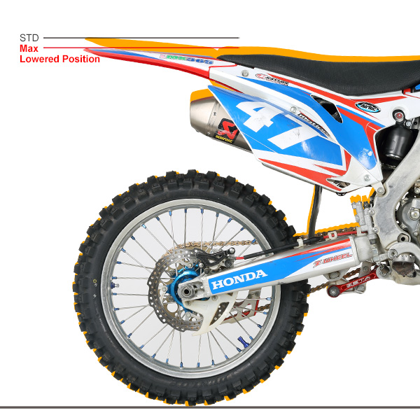 ZETA LOWLINK ADJ KX250F'17 BLK - Image 12