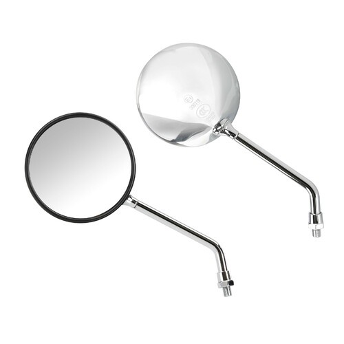 Lampa Opal Chrome Rearview Mirrors Pair - Image 1
