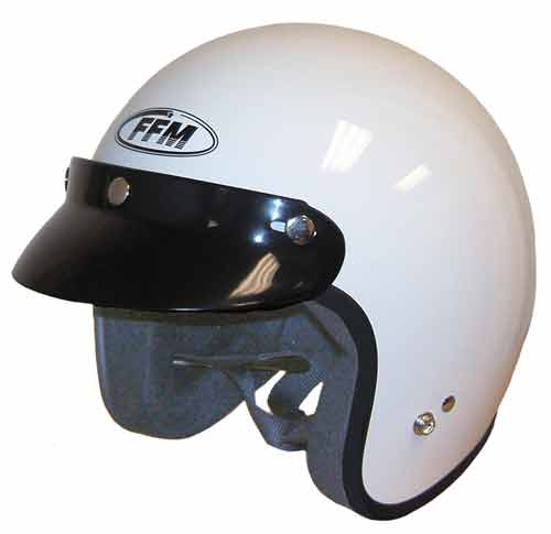 Open Face Road Helmet FFM Jetpro white