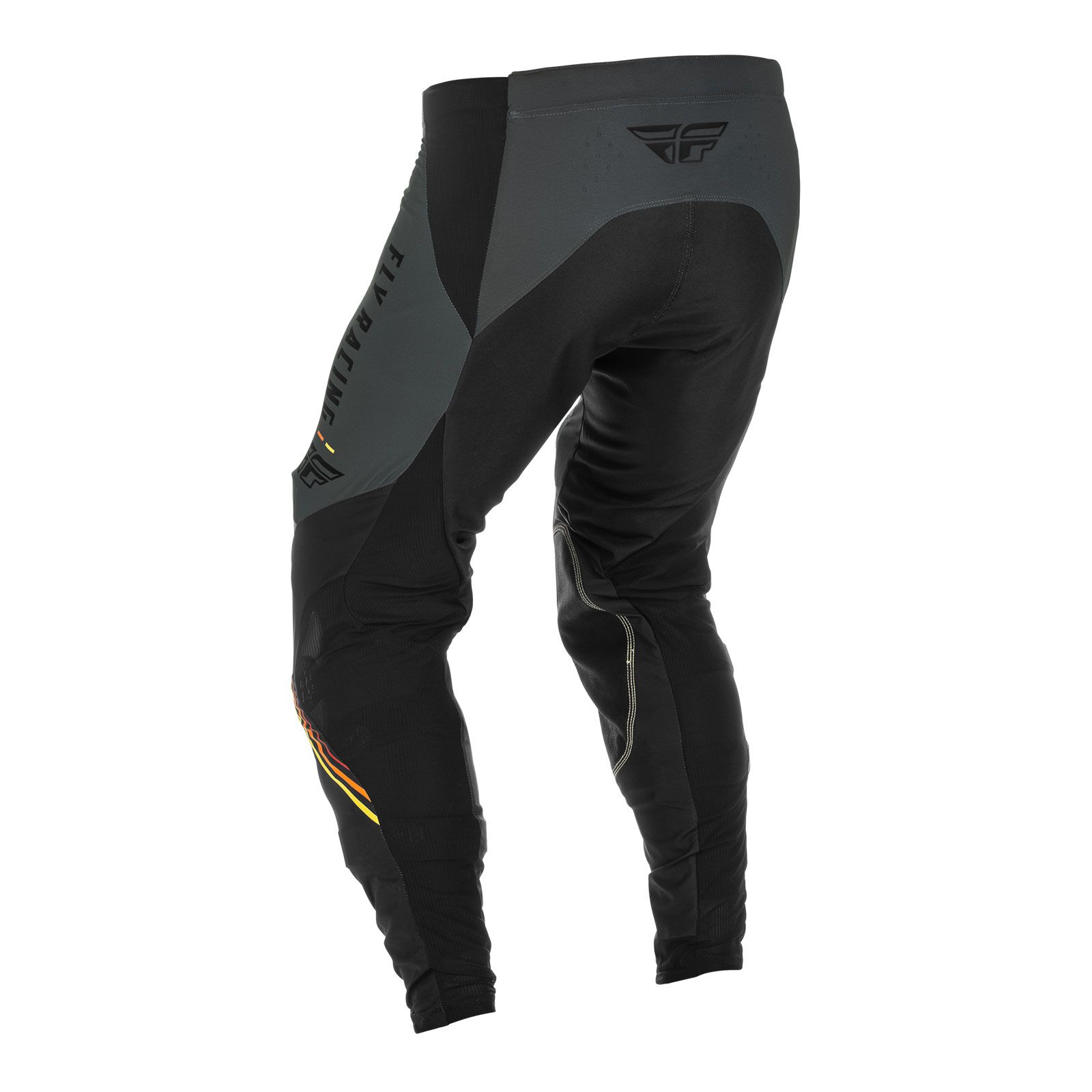 FLy (22) Lite Hydrogen S.E Speeder Metal/Red/Yellow Motocross Pants - Image 2